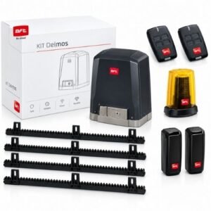 BFT Deimos AC A600 sliding gate motor kit in Oman with photocells, remotes and rack