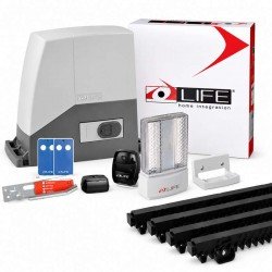 Life ACER AC6R DL sliding gate motor for gates up to 600 kg, installed in Oman