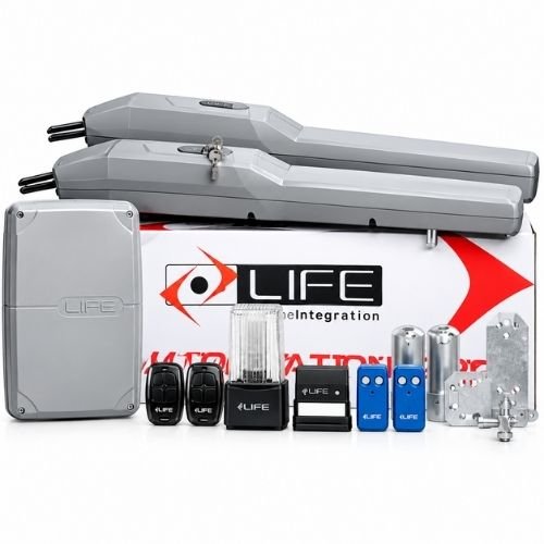 Life Optimo OP3 UNI motor rating plate showing weight and power
